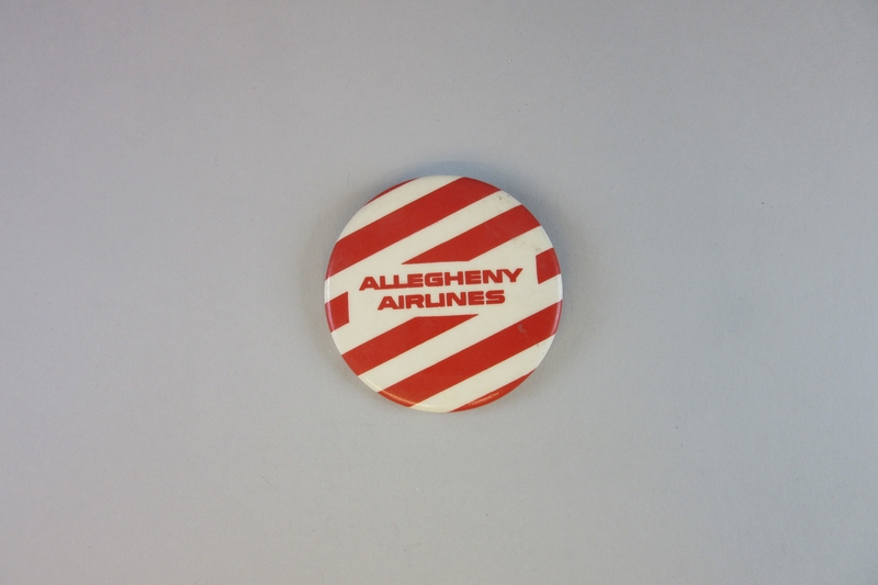 Image: unaccompanied minor passenger button: Allegheny Airlines