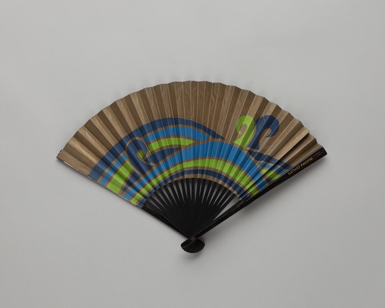 Image: folding fan: Cathay Pacific Airways