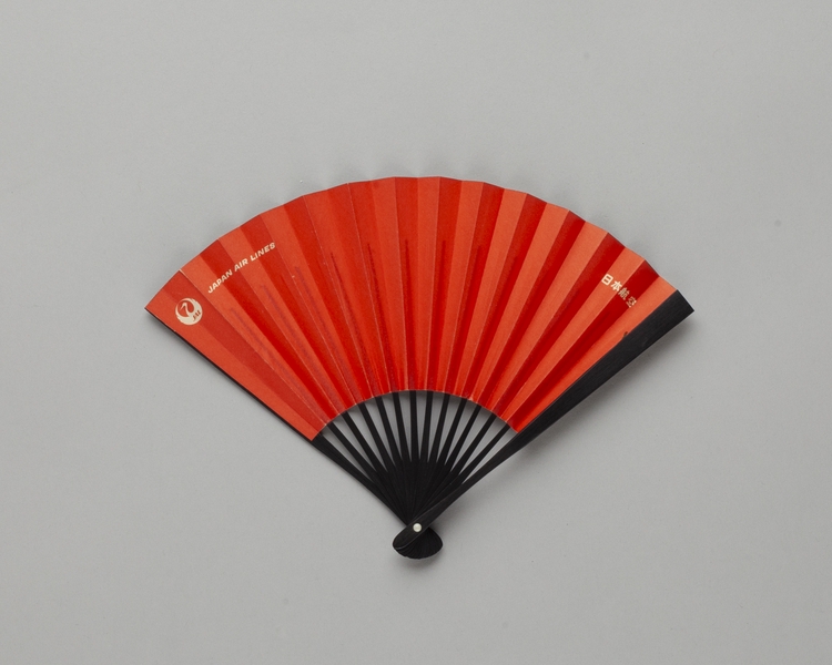 Image: folding fan: Japan Air Lines