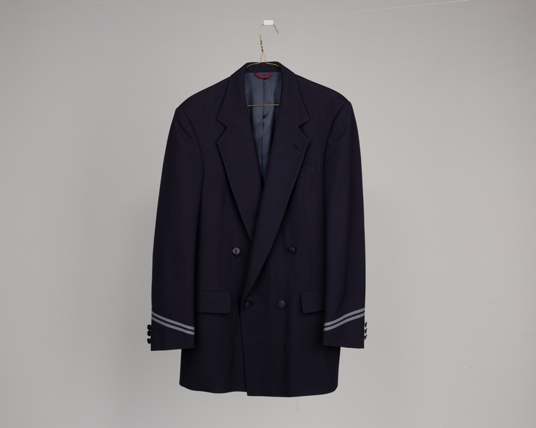 Image: flight attendant jacket (male): United Airlines