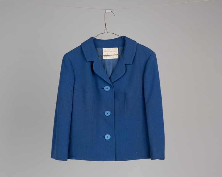 Image: stewardess jacket: United Air Lines, winter