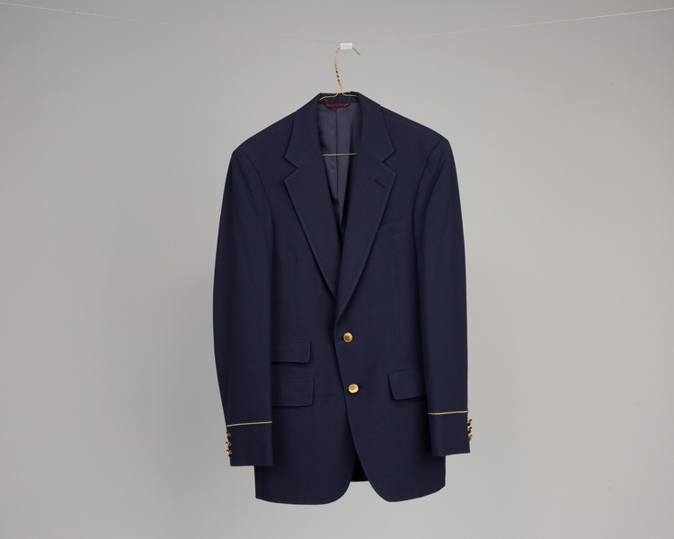 Image: flight attendant jacket (male): United Airlines