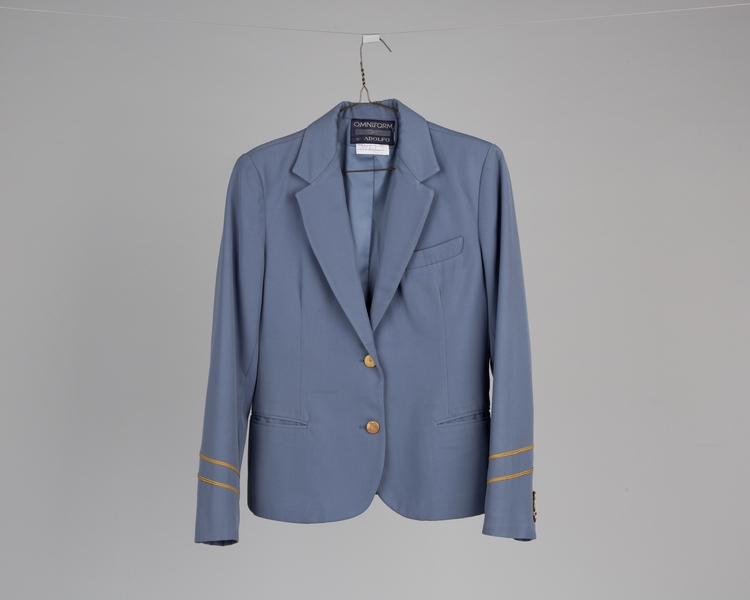 Image: flight attendant jacket: Pan American World Airways, purser
