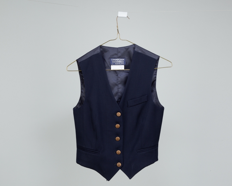 Image: flight attendant vest: Pan American World Airways