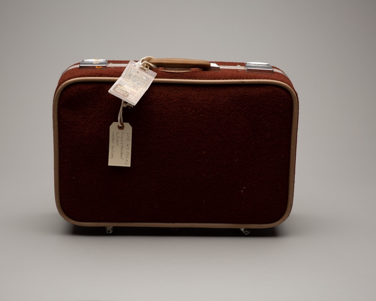 Image: flight attendant suitcase: Western Airlines