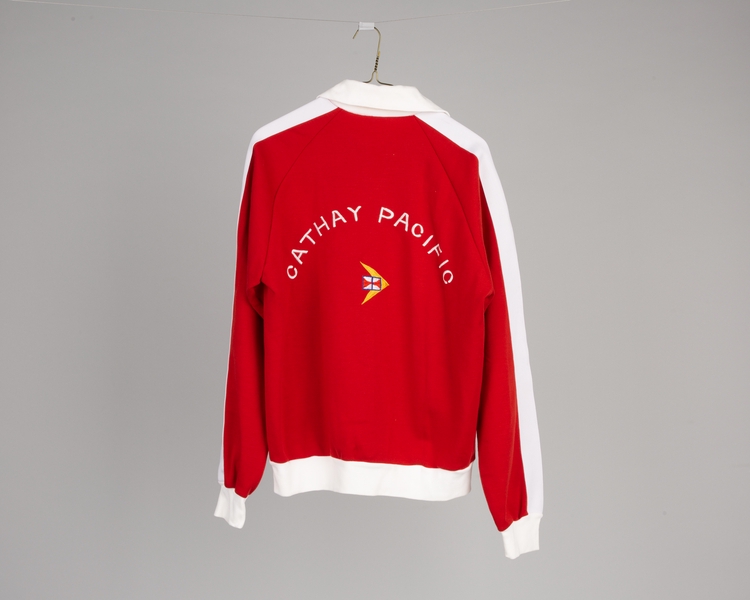 Image: jersey sweat jacket: Cathay Pacific Airways