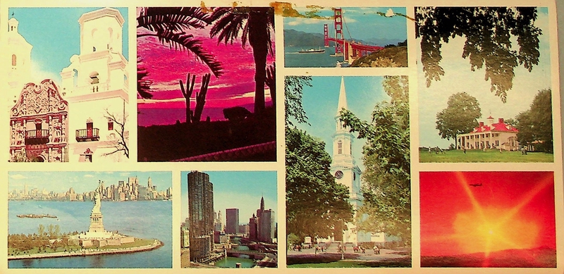 Image: postcard: American Airlines