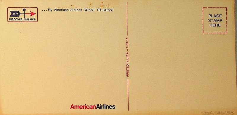 Image: postcard: American Airlines