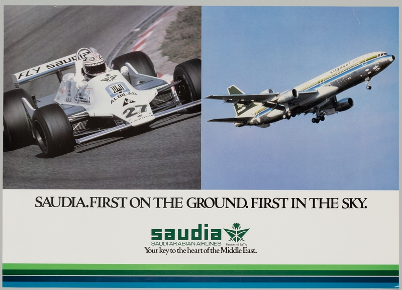 Image: poster: Saudia Airlines