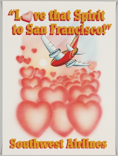Image: poster: Southwest Airlines, San Francisco