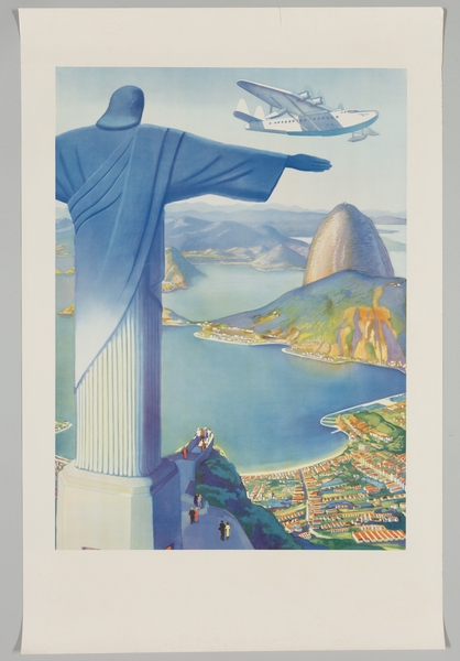 Image: poster: Pan American Airways, Rio de Janeiro