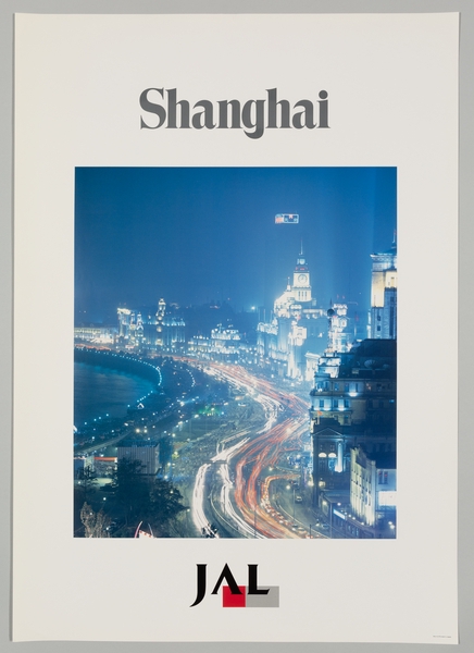 Image: poster: Japan Airlines, Shanghai
