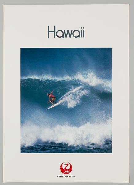 Image: poster: Japan Air Lines, Hawaii