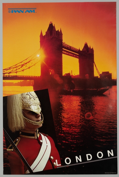 Image: poster: Pan American World Airways, London