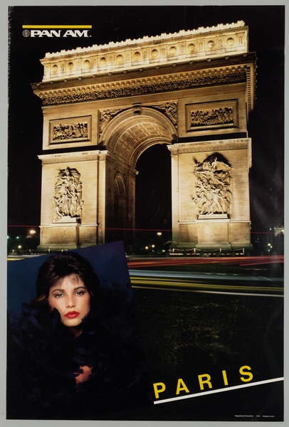Image: poster: Pan American World Airways, Paris