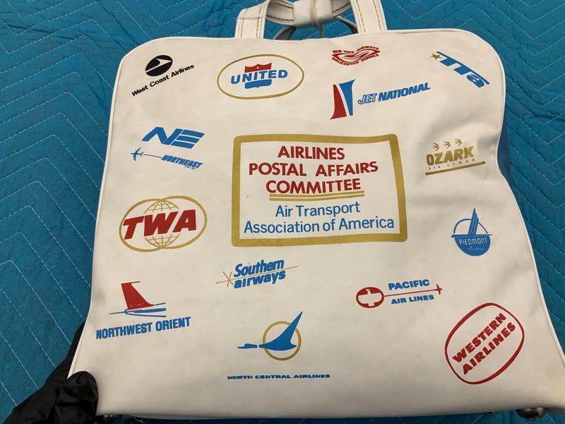 Image: airline bag: Airlines Postal Affairs Committee, Air Transport Association of America